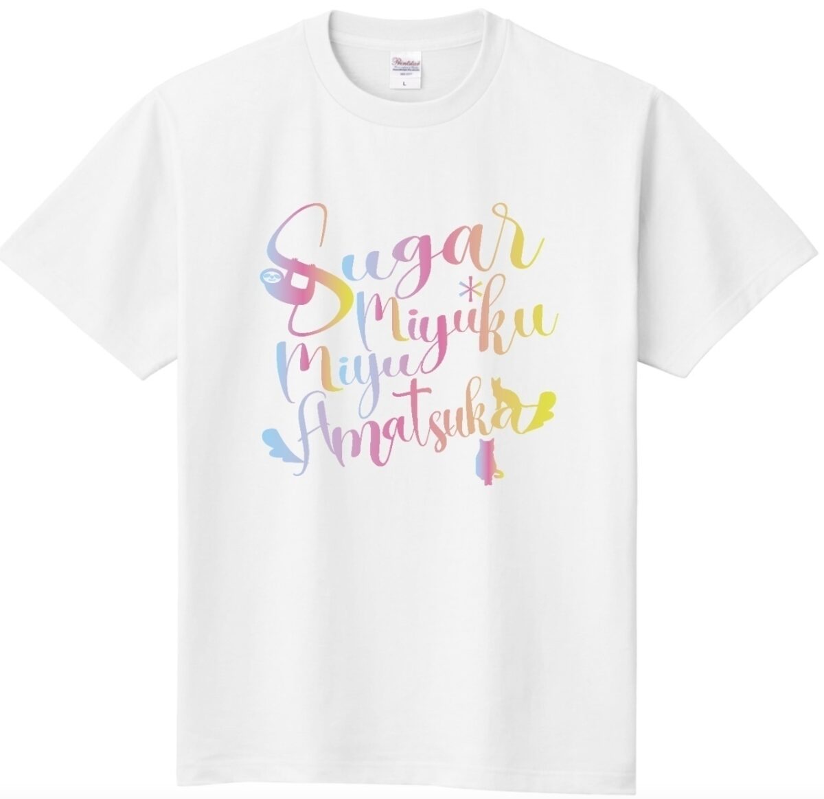 オリジナル ロゴTシャツ white